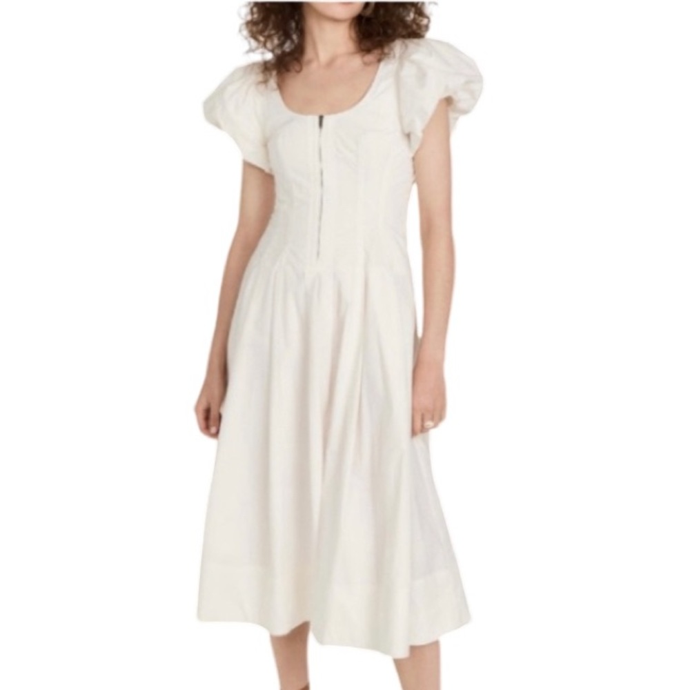 NWT Ulla Johnson Bone Malie Midi Dress